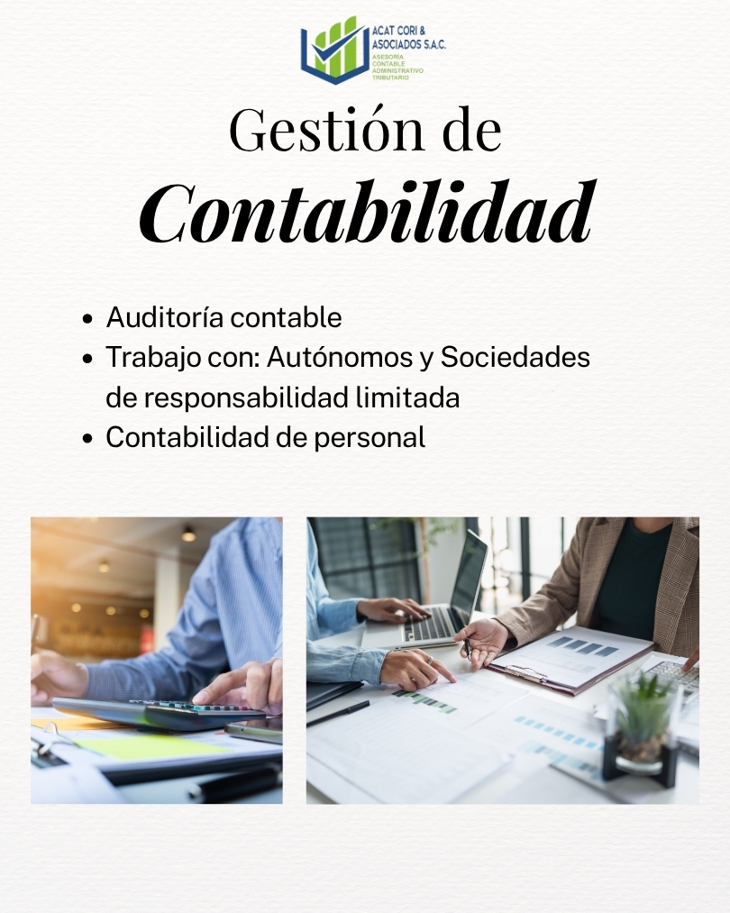 Asesoría Contable - ACAT CORI & ASOCIADOS