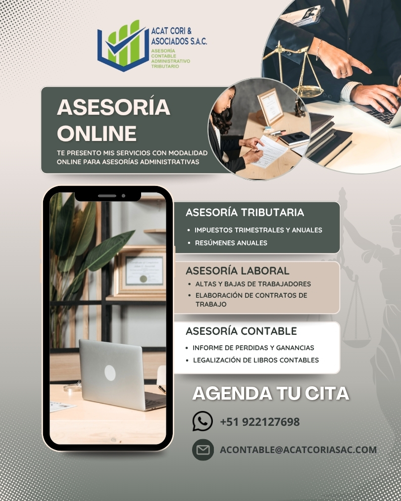 Asesoría Laboral - ACAT CORI & ASOCIADOS