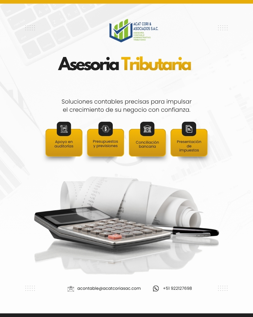 Asesoría Tributaria - ACAT CORI & ASOCIADOS